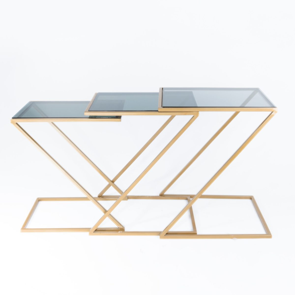 Z 3 Pieces Gold Tables