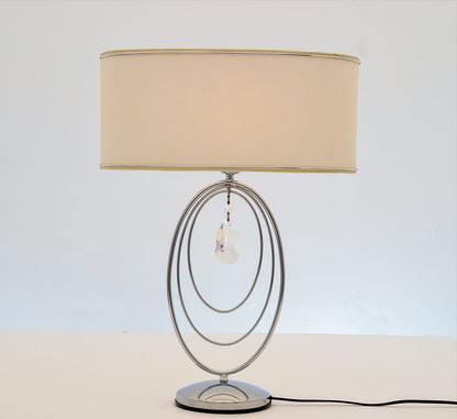 أباجورة كروم من نوع بيكسي ذو إضاءة واحدة