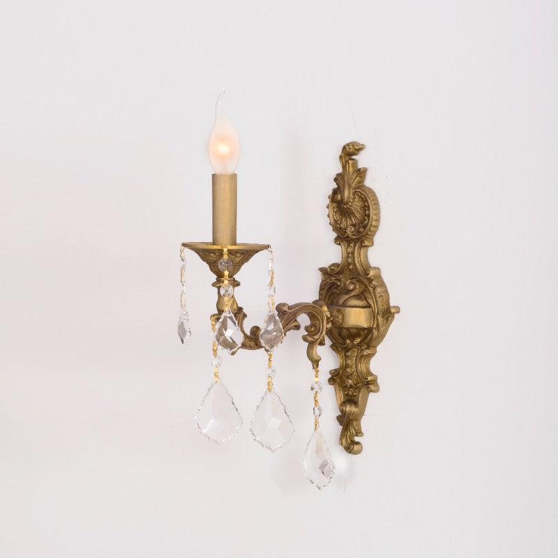 Marseille 1 Light Antique Modern Wall Lamp