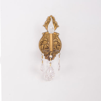 Turkey Comb 1 Light Antique Modern Wall Lamp