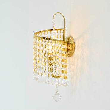 Makinzi 1 Lights Gold Wall Lamp Kandil Egypt