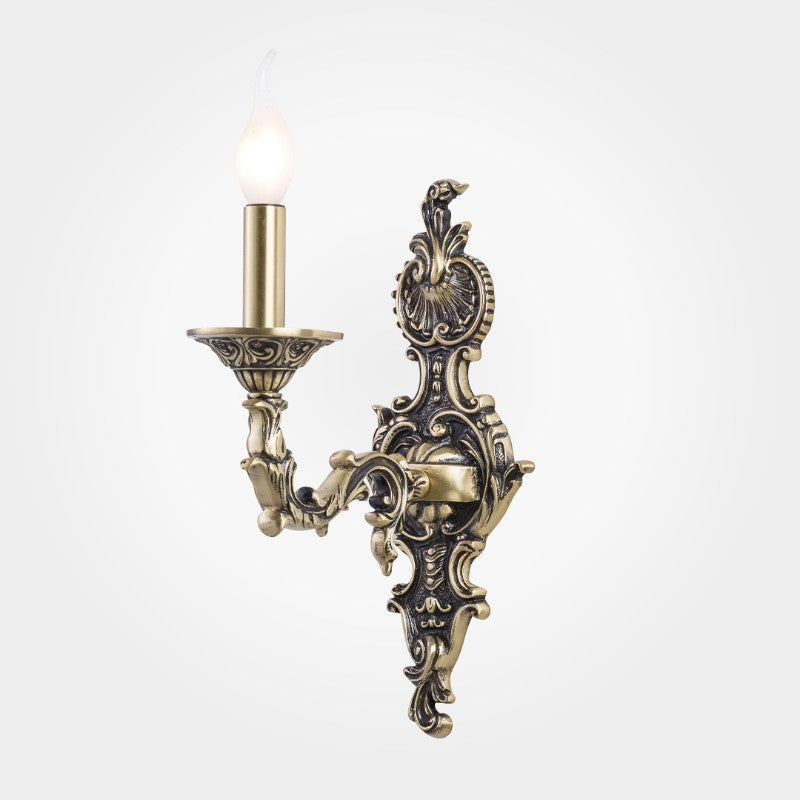 أبليك عتيق من طراز مارسيليا بإضاءة واحدة