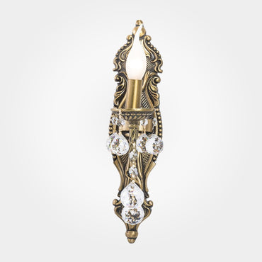 Chloe Antique 1 Light Wall Lamp