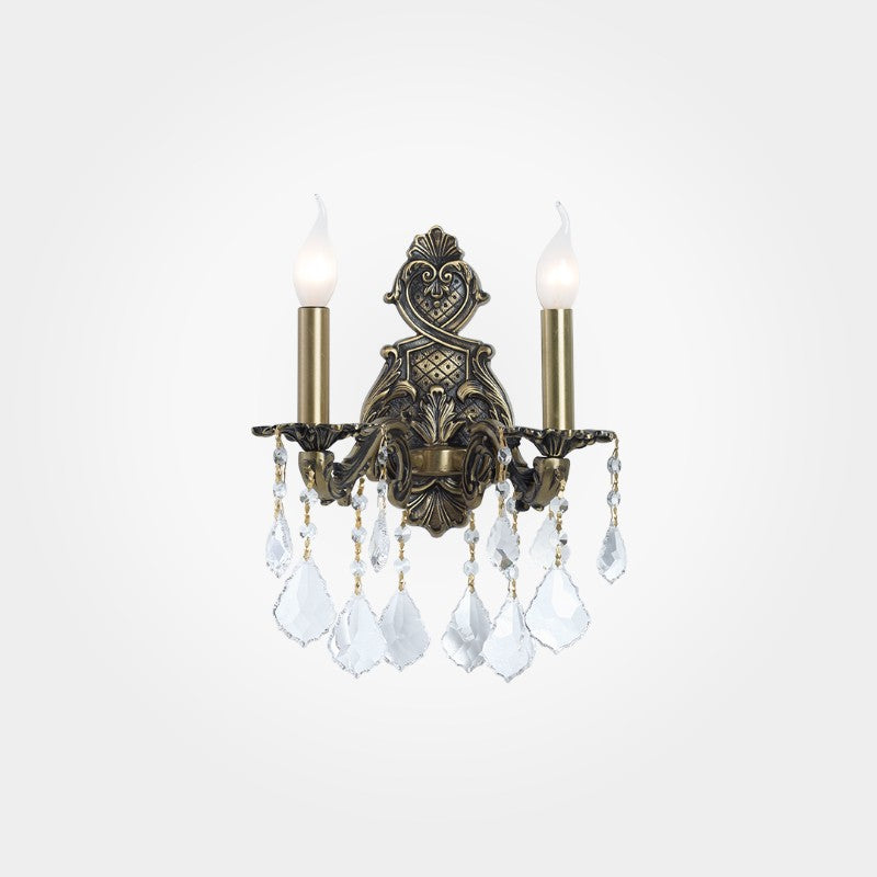 أبليك برونزي من شاين، مزود بمصباحين