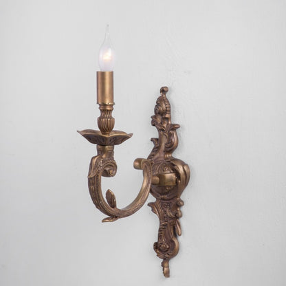 Fruits 1Light Antique Wall Lamp