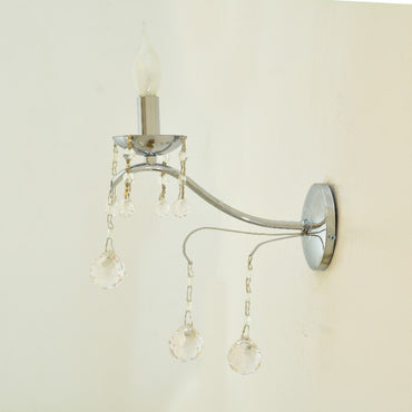 Da Vinci 1 light chrome Wall lamp