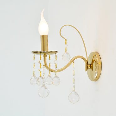 Godiva 1 Lights Gold Wall Lamp Kandil Egypt