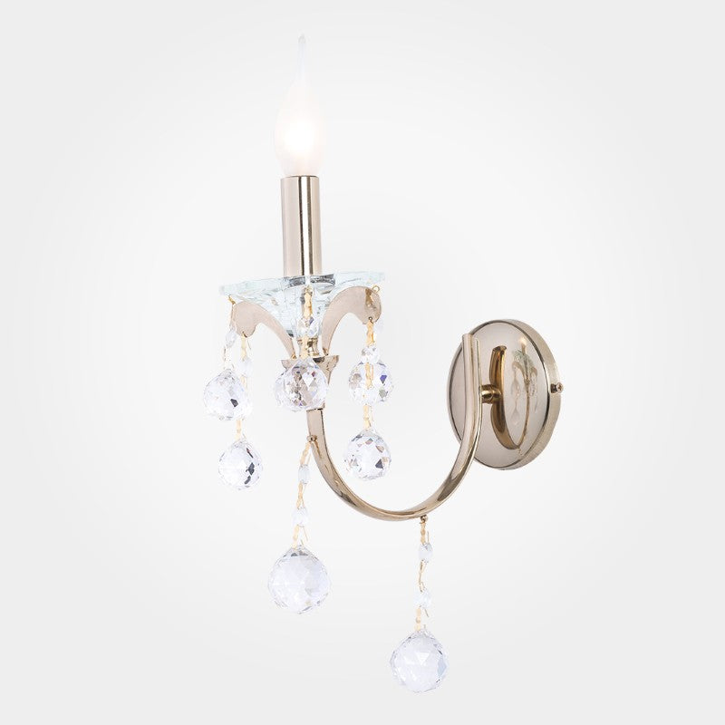 Tirana Gold 1 Light Wall Lamp