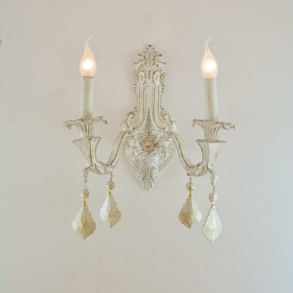 أبليك أبيض من نوع Crown 2 Lights