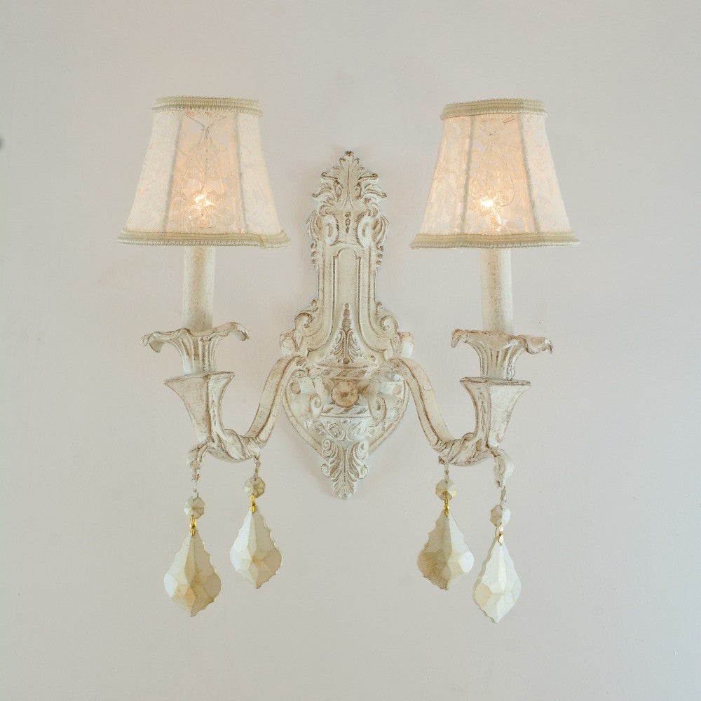 أبليك أبيض من نوع Crown 2 Lights