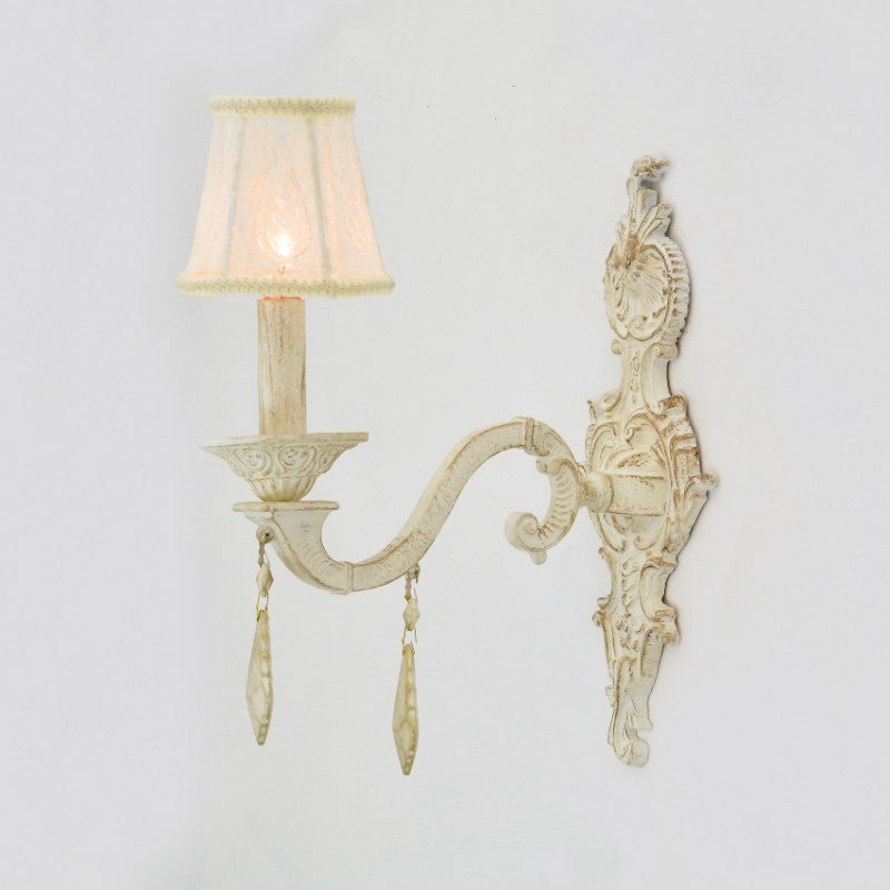 Crown 1 Light Whitey Wall Lamp