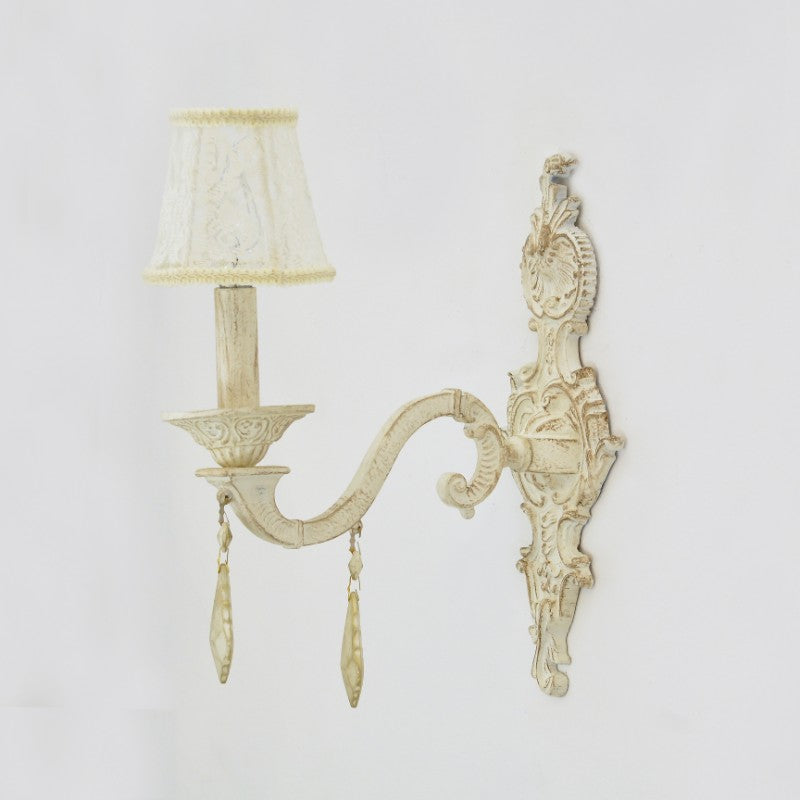 Crown 1 Light Whitey Wall Lamp