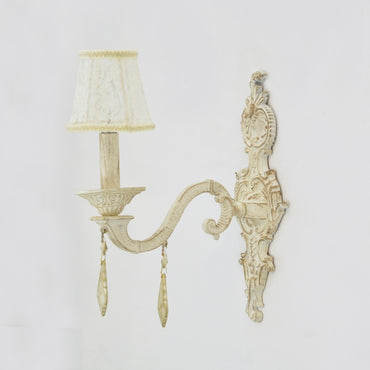 Crown 1 Light Whitey Wall Lamp