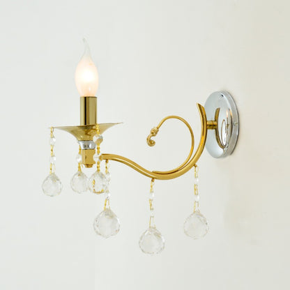 أبليك أسباسيا كروم | ذهبي بإضاءة واحدة