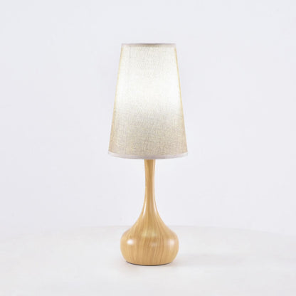 Kana 1 Light Wood Brown Table Lamp