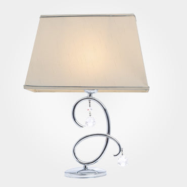 Wengen Chrome 1 Light Table Lamp