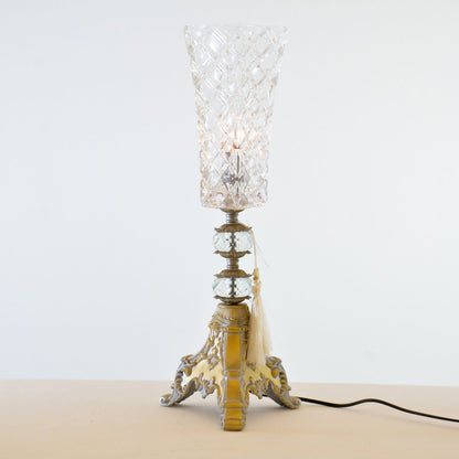 Victoria trio Champagne Table Lamp