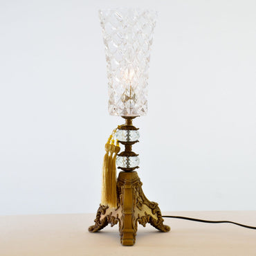 Victoria trio Antique Table Lamp