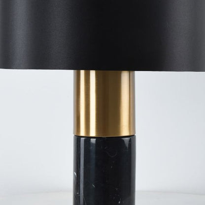 Siva 1 Light Black Table Lamp