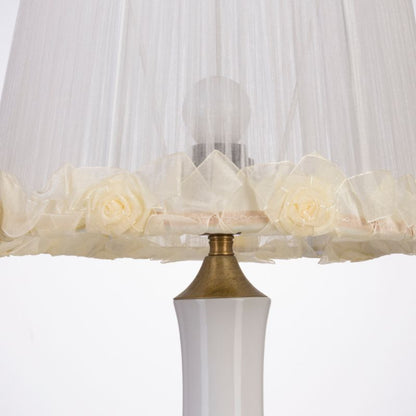 أباجورة مزهر بإضاءة واحدة