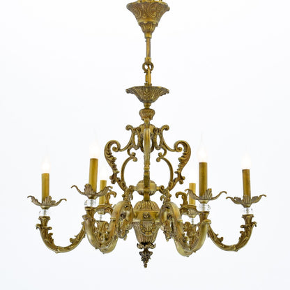 Benefica 6 lights antique chandelier