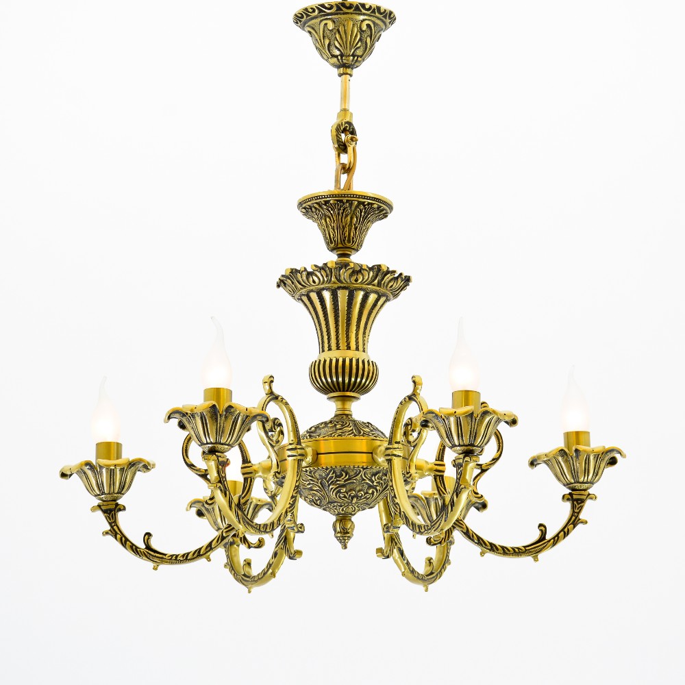 Chloe Antique 6 Lights Chandelier