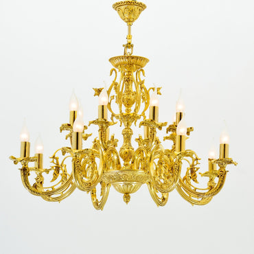 نجفة أطلس جولد ذات 16 لمبة