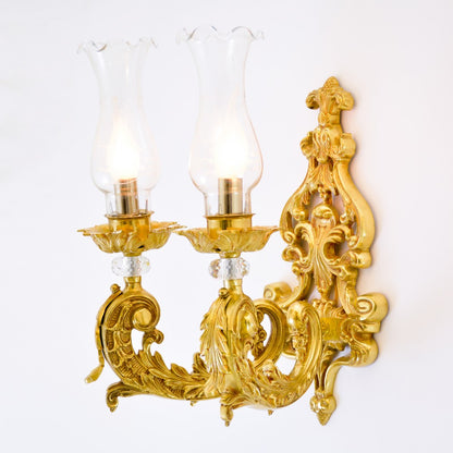 أبليك باليرمو ذو إضاءتين بلون الشمبانيا