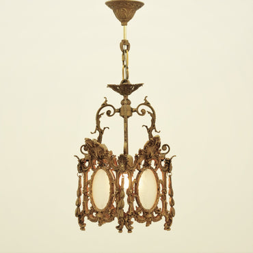 Milano Antique 1 Light Pendant