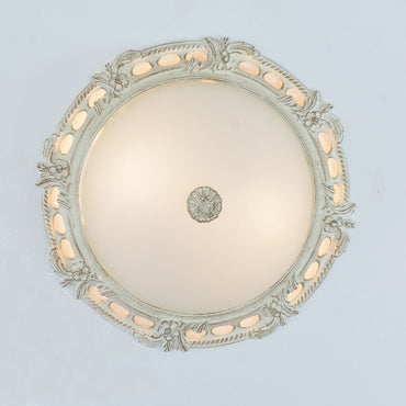 Vera 35cm 2 Lights Whitey Flush