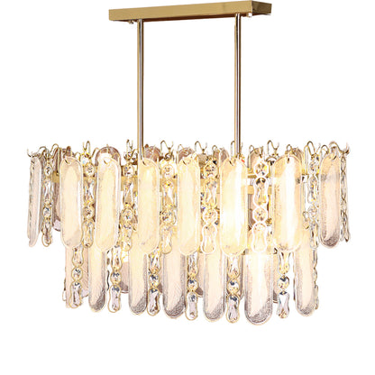 Daisy 90*40 cm Solitaire Gold Chandelier