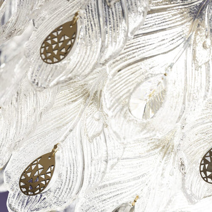 نجفة تاج، معدن/ستانلس ستيل، 90×40 سم - سوليتير ذهبي