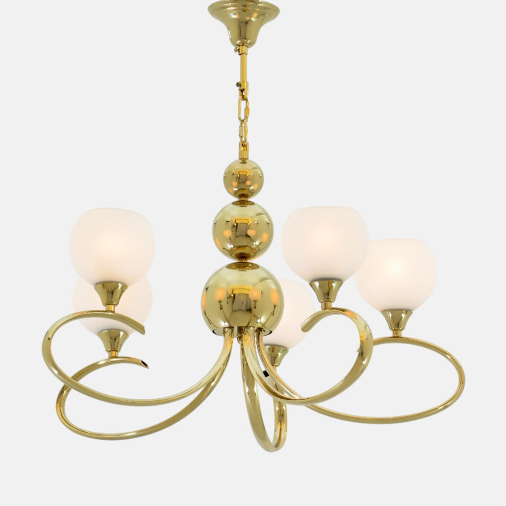 نجفة بولسو الذهبية ذات الخمسة لمبة