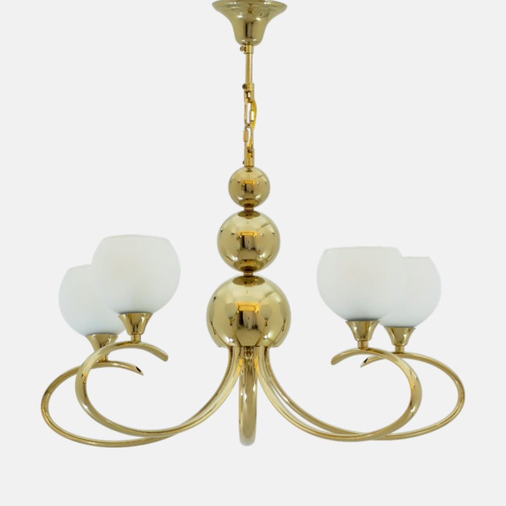 نجفة بولسو الذهبية ذات الخمسة لمبة