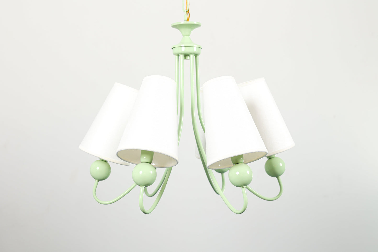 Lumin Chandelier 6 Lights Metal 65×65cm Black - نجفة لومين 6 لمبة معدن 65×65 سم أسود