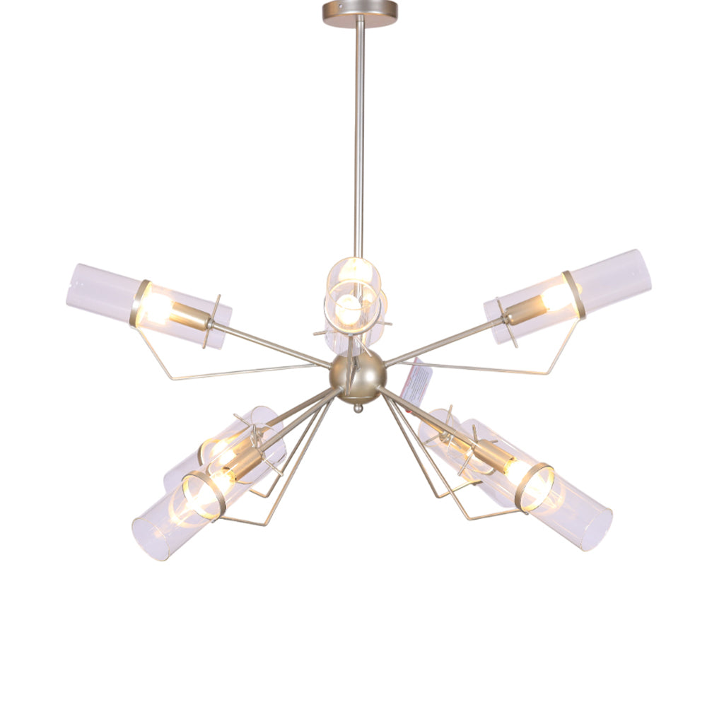 Olivia 8-Light Champagne Chandelier
