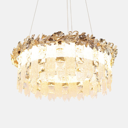 Stefania Chandelier, Stainless Steel, 50×60cm - Solitaire Gold