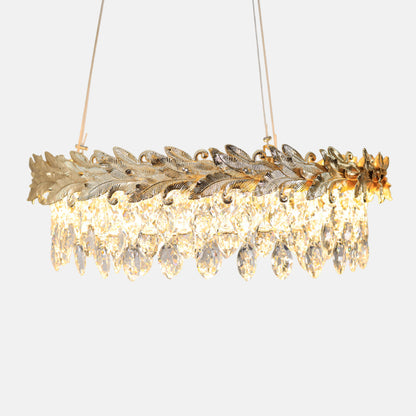 Cleopatra Chandelier, Metal/Stainless Steel, 50×60cm - Solitaire Gold