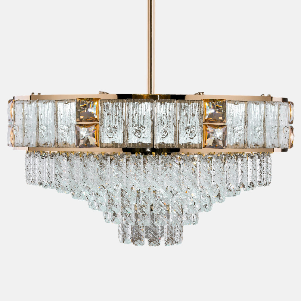 Leader 80 cm Solitaire Gold Chandelier
