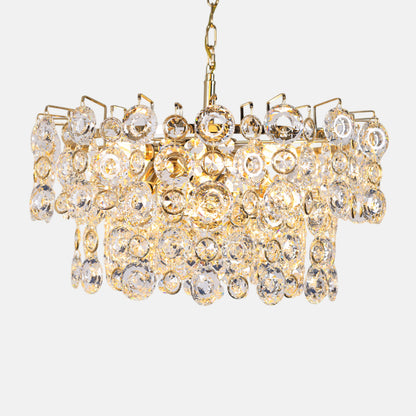 Amalia 60 cm Chandelier Solitaire Gold