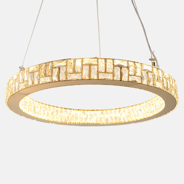 Margarita Chandelier, Stainless Steel, 70×65cm - Solitaire Gold