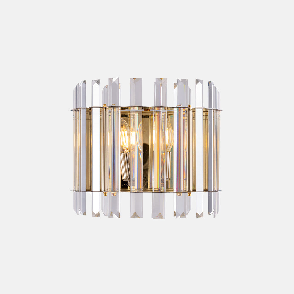 X Solitaire Gold Wall lamp