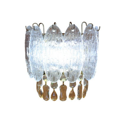Petalia Wall Lamp, LED, Stainless Steel, 25×26cm - Gold - ابليك بتاليا، ليد، استانلس ستيل، 25×26 سم - ذهبي