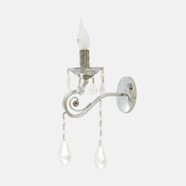 Ankara 1 Light chrome Wall lamp