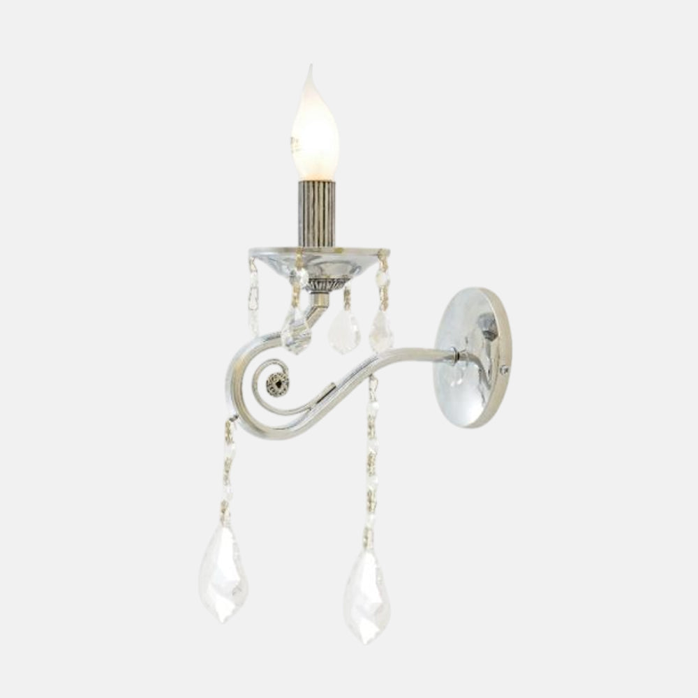 Ankara 1 Light chrome Wall lamp