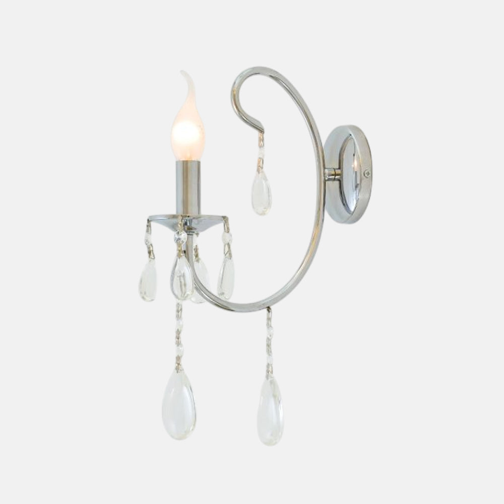 Rona 1 Light chrome Wall lamp