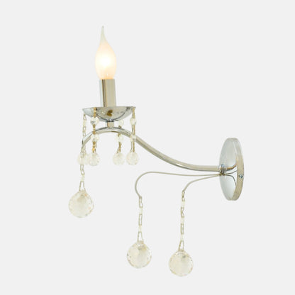 Da Vinci 1 light chrome Wall lamp