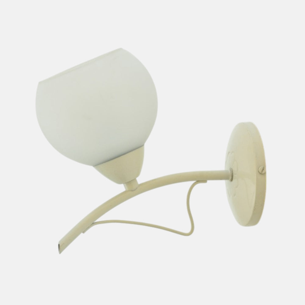 Nevada 1 Light White Wall Lamp