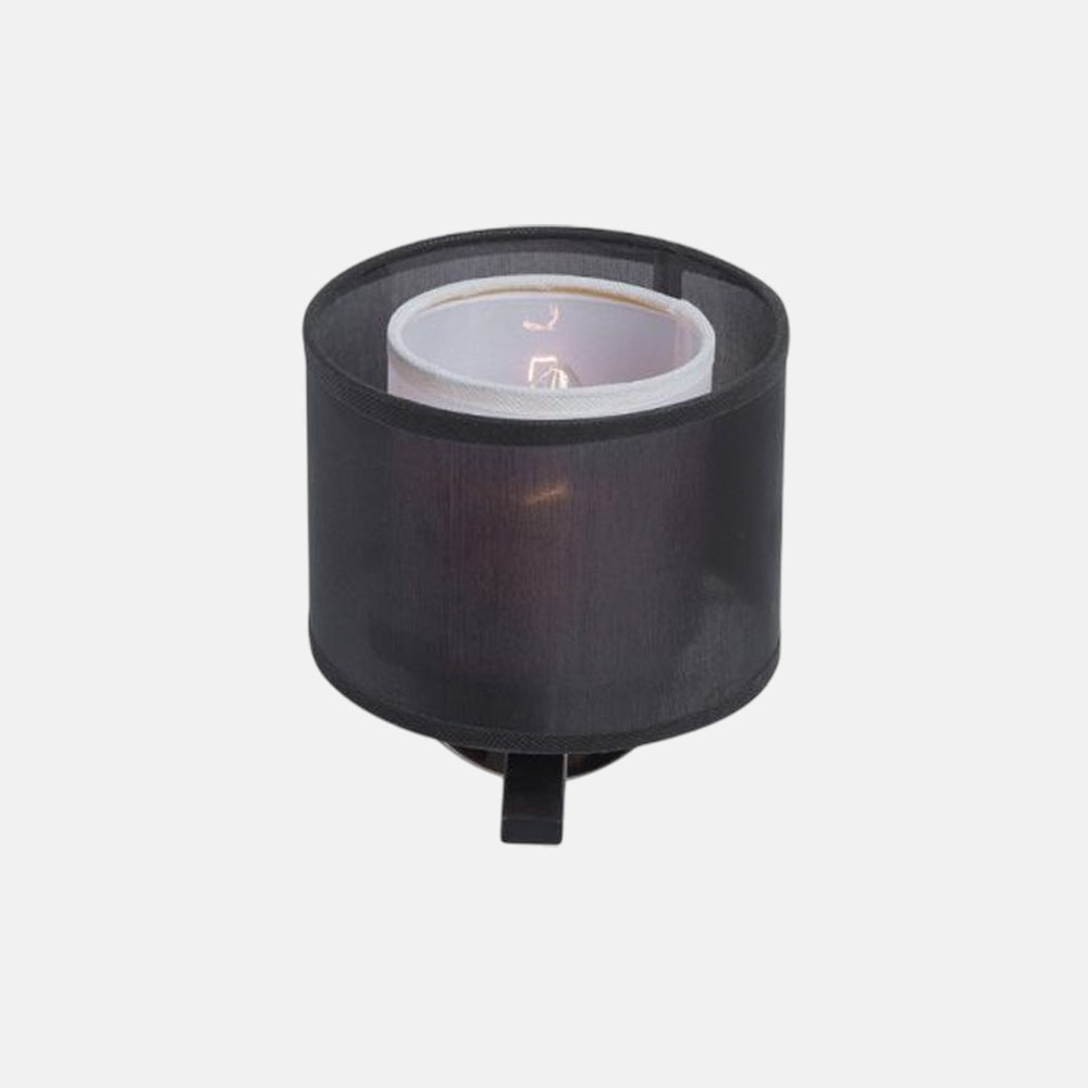 Violet 1 light Black Wall lamp