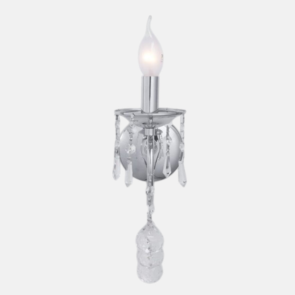 Havana 1 light chrome Wall lamp